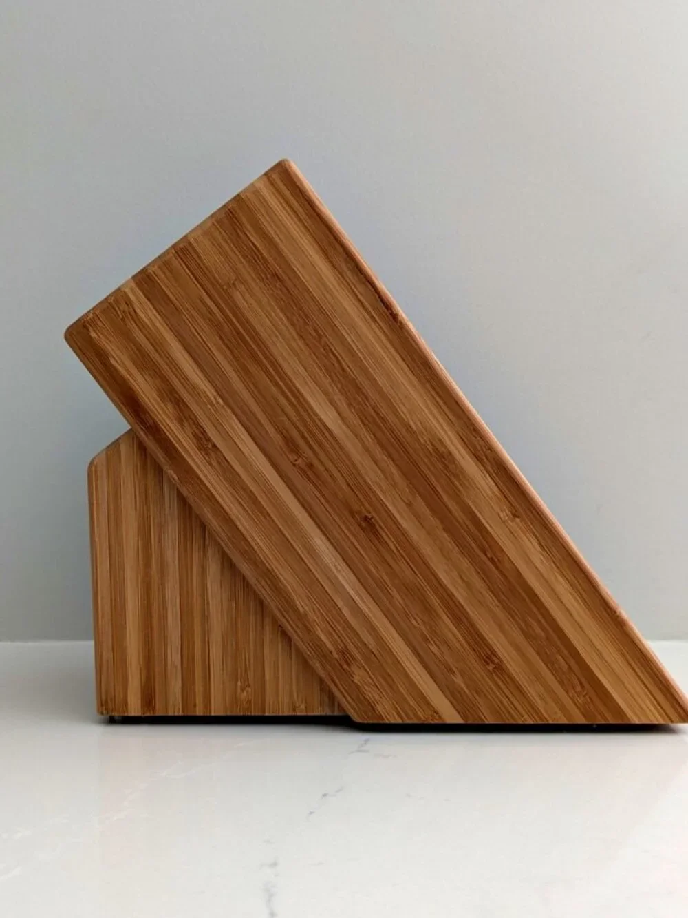 Global Cutlery Bamboo Knife Storage Block